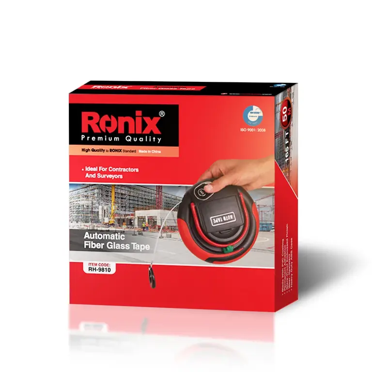 متر اتوماتیک باتری‌دار ۳۰ متری رونیکس مدل RH-9810